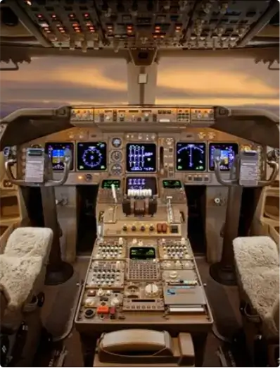 aircraft cockpit